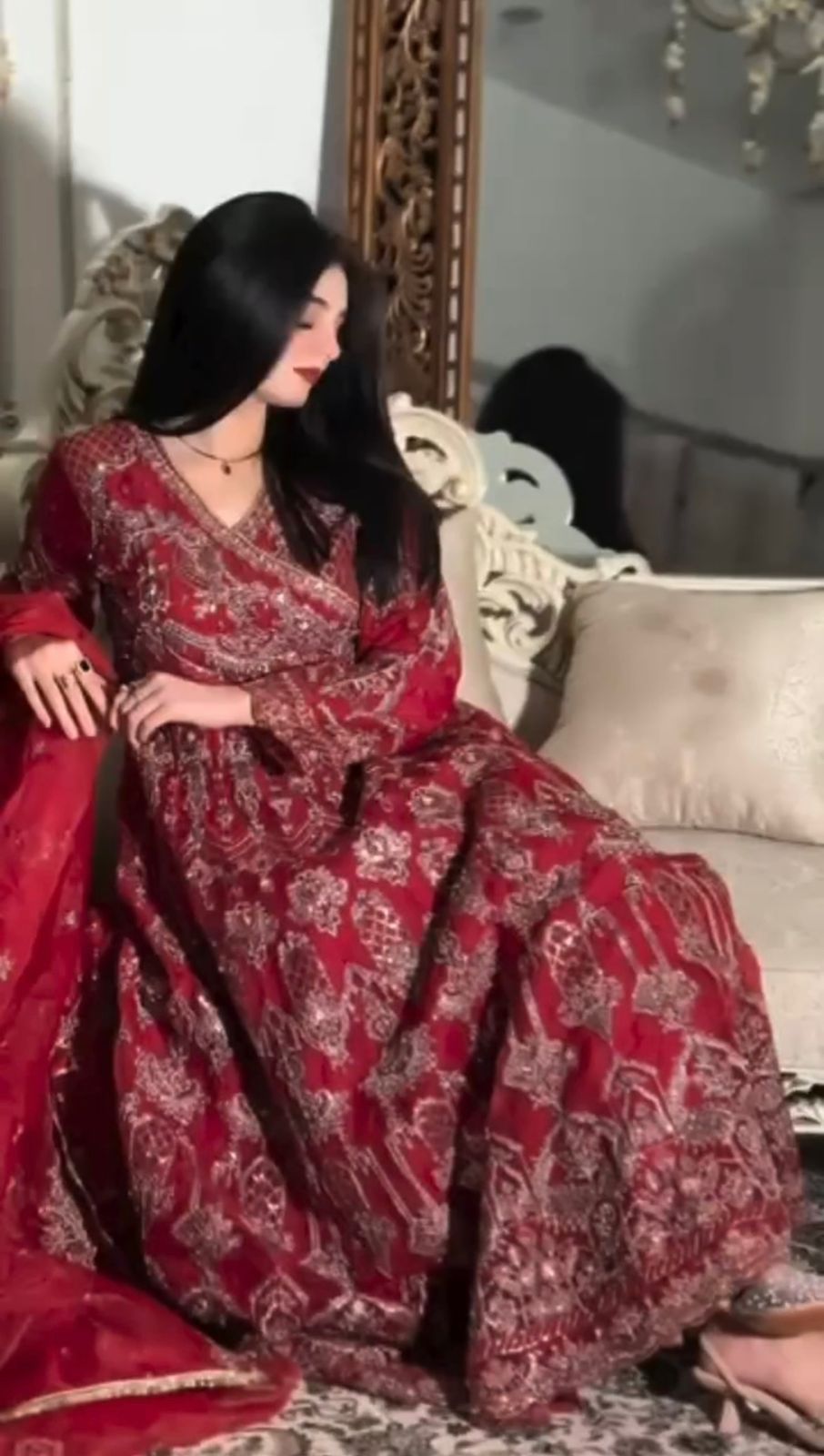 3pcs Luxury Embroidered Dress with Dupatta