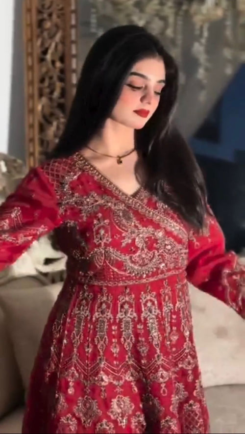 3pcs Luxury Embroidered Dress with Dupatta