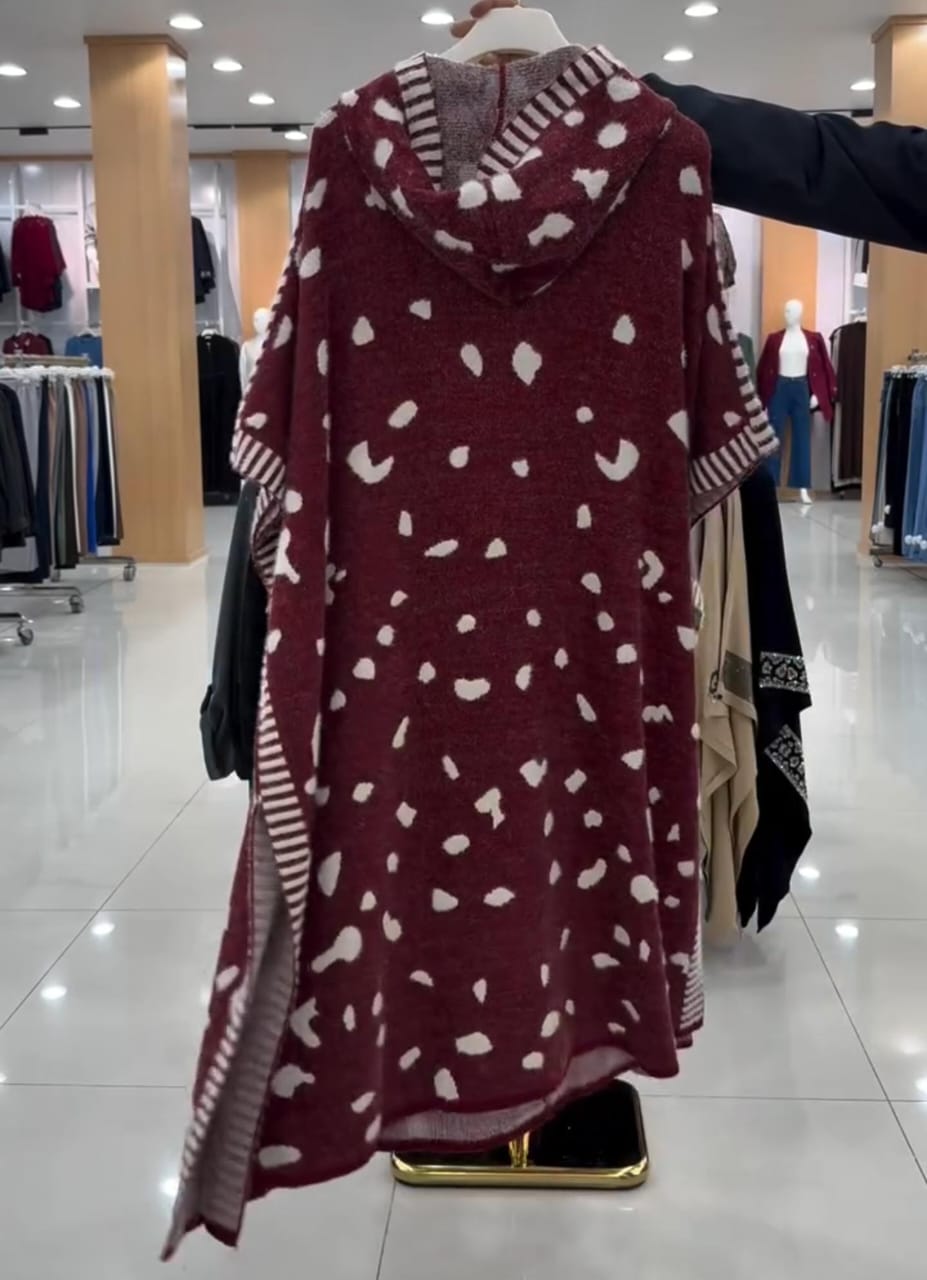 Pack of 2 Hoodie Style Cap Shawls for Women  ✨