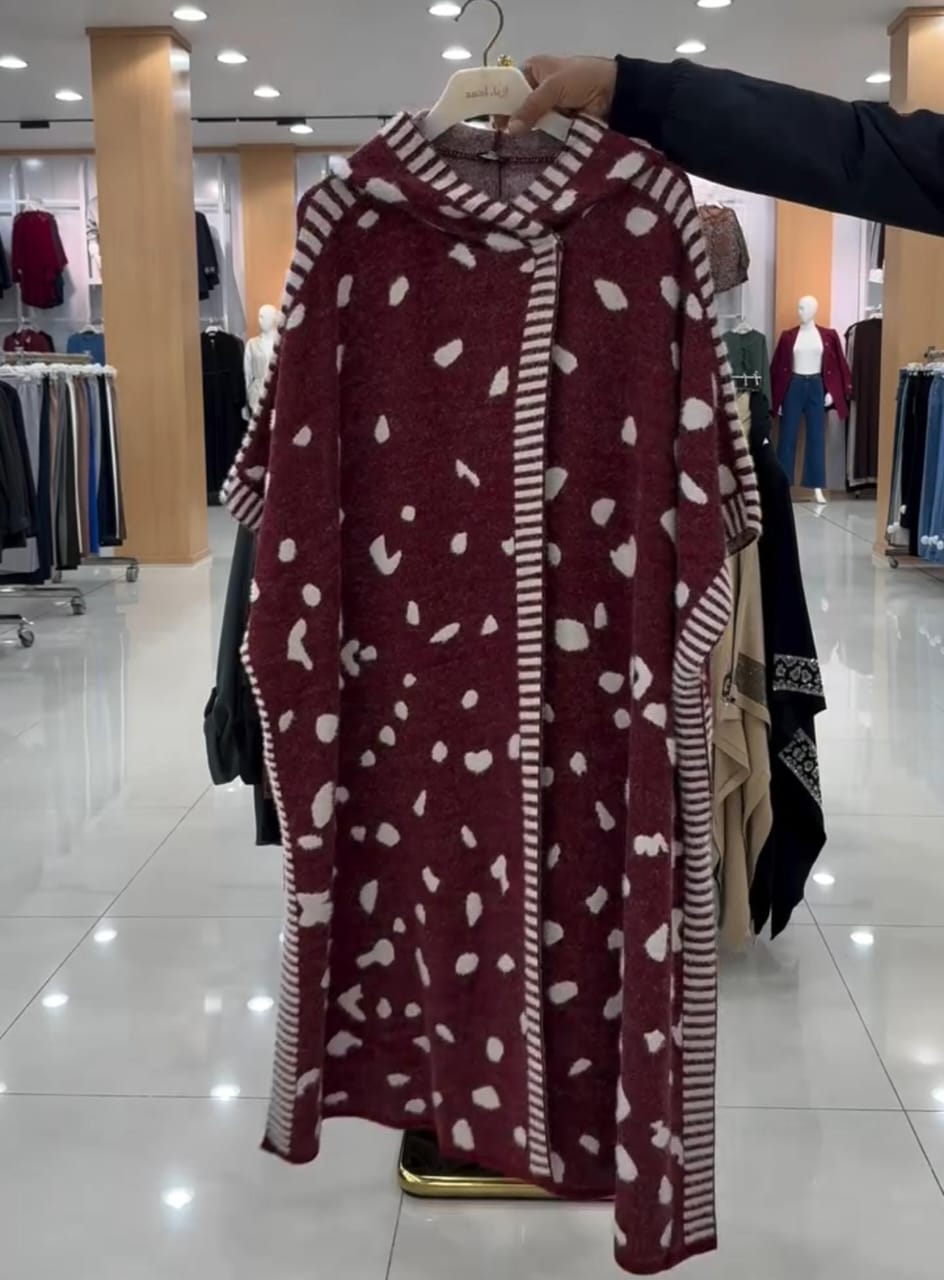 Pack of 2 Hoodie Style Cap Shawls for Women  ✨