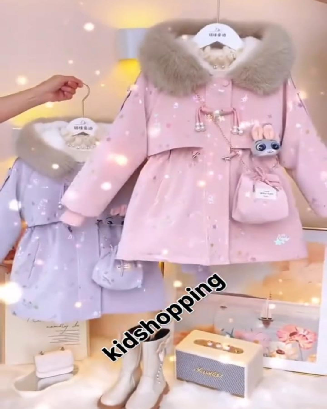 Pack of 2 Trendy Kids Fleece Jackets ❄️