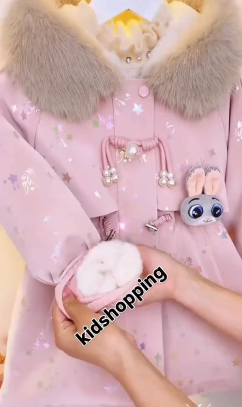 Pack of 2 Trendy Kids Fleece Jackets ❄️