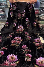 Velvet Embroidery 3pcs Suit for Women ✨