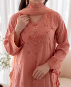 Eid Collection 3pcs Embroidery Suit for Women✨🌙