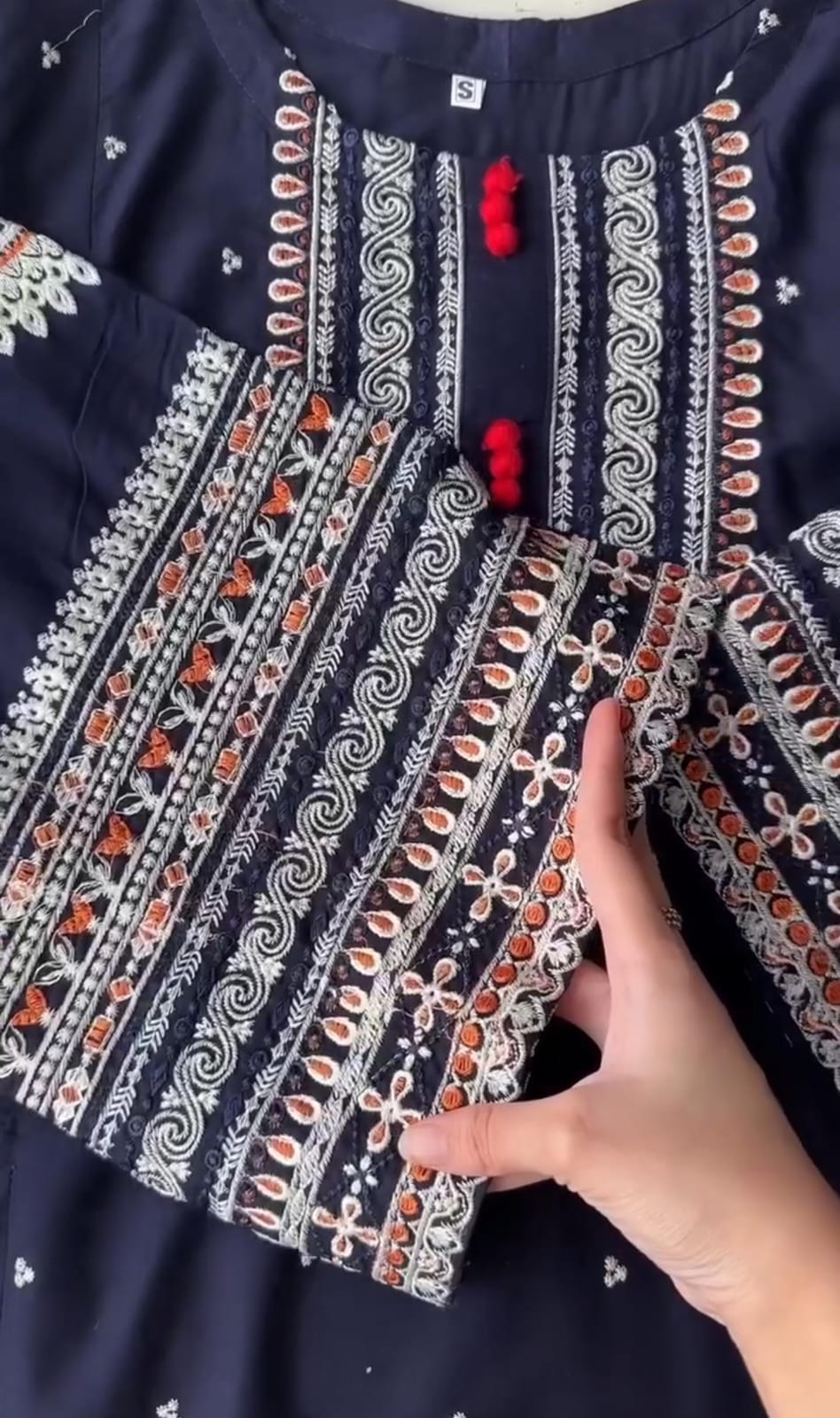 Eid Collection Embroidered 3-Pcs Suit for Women ✨🌙