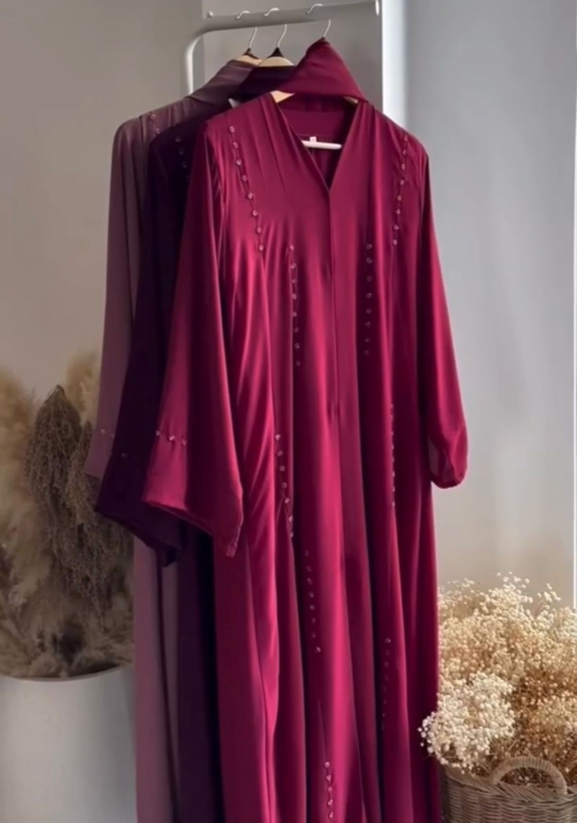 Buy 1 Get 1 Free Elegant ButtonAbaya