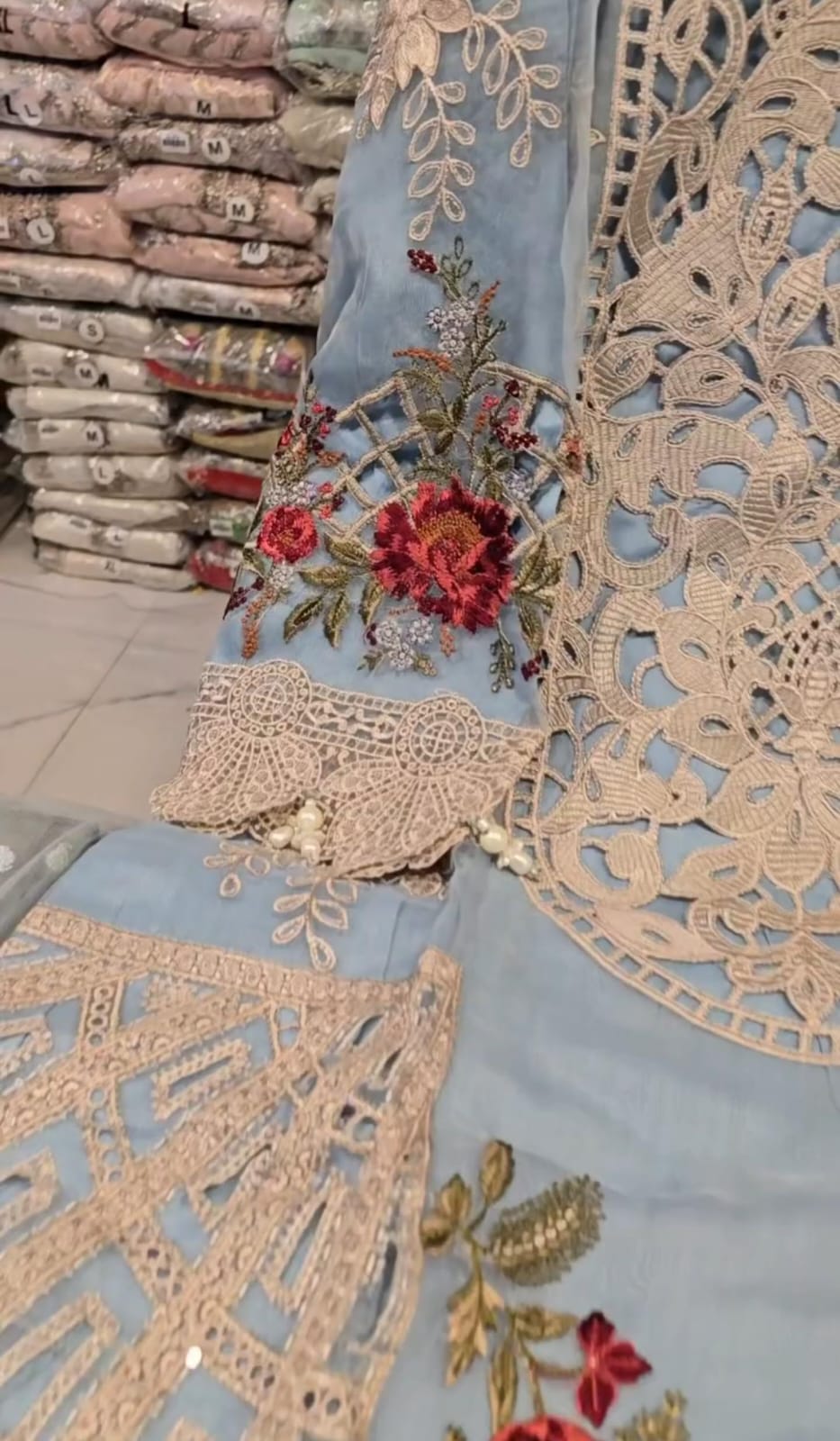 Embroidered 3-Piece Suit for Women✨