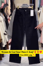 Women’s Winter Set (Coat + Inner + Pant + Scarf)❄️