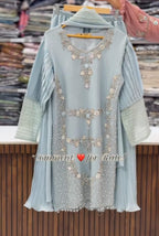 Eid Collection Gharara 3pcs Embroidery Suit