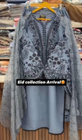 Elegant Embroidered 3PCS Eid Kurti – New Arrival