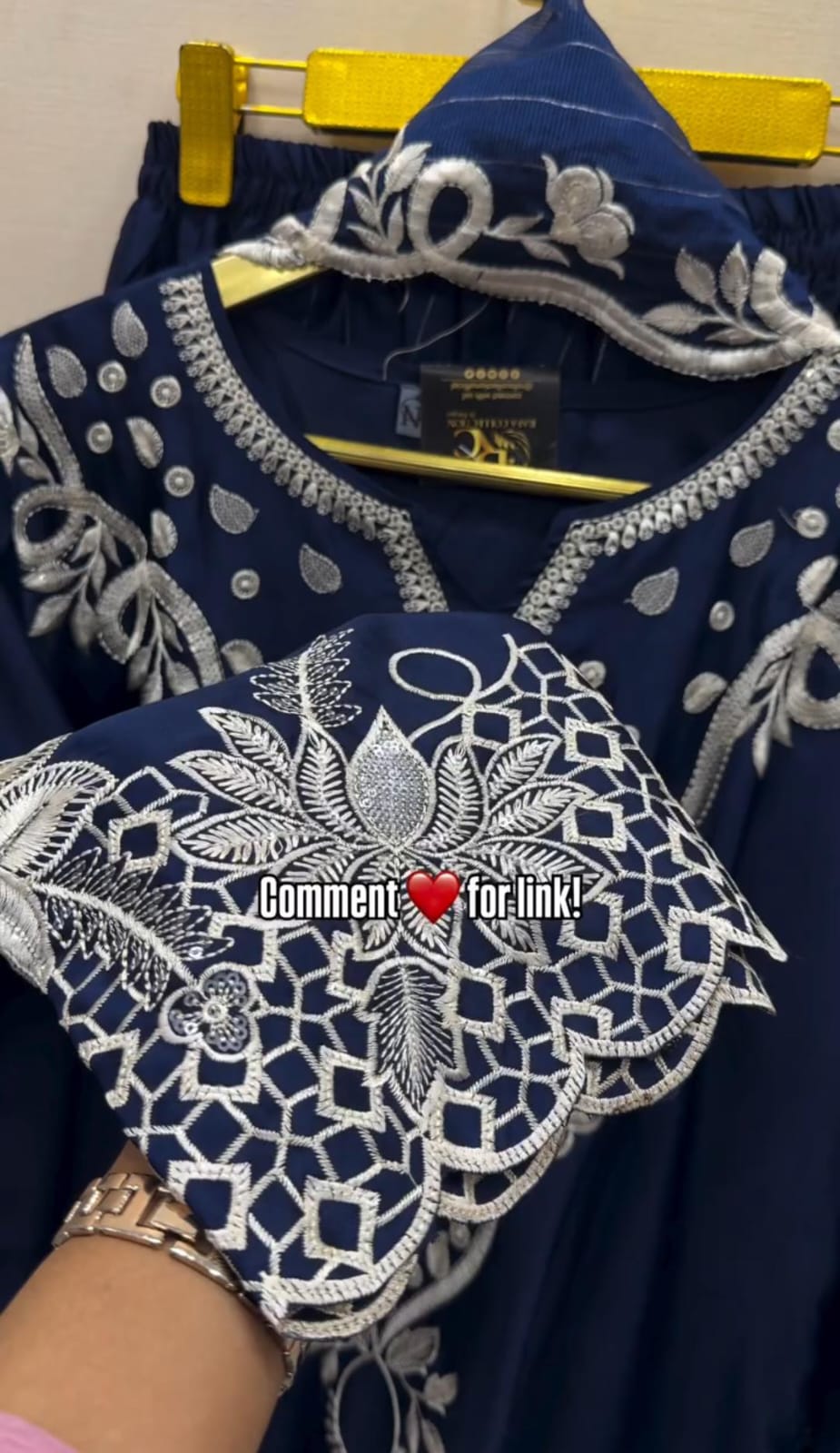 Eid Special Women Cutwork Embroidery 3PCS Suit ✨🌙