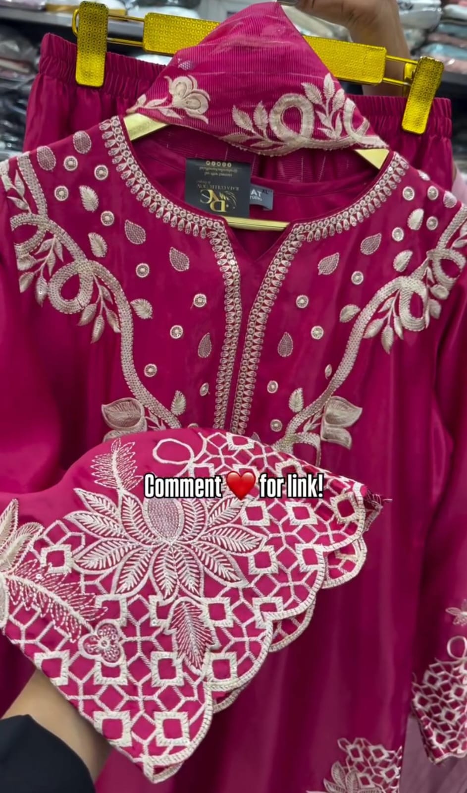 Eid Special Women Cutwork Embroidery 3PCS Suit ✨🌙