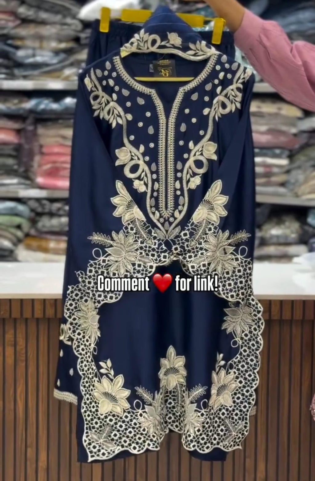 Eid Special Women Cutwork Embroidery 3PCS Suit ✨🌙