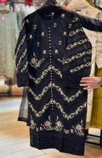 Embroidered 3-Piece Suit for Women ✨🌙