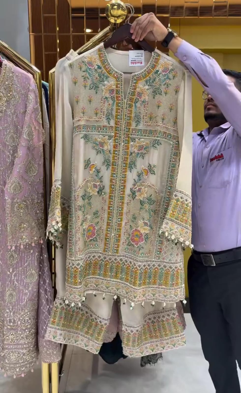 Women’s Embroidered 3-Piece Suit