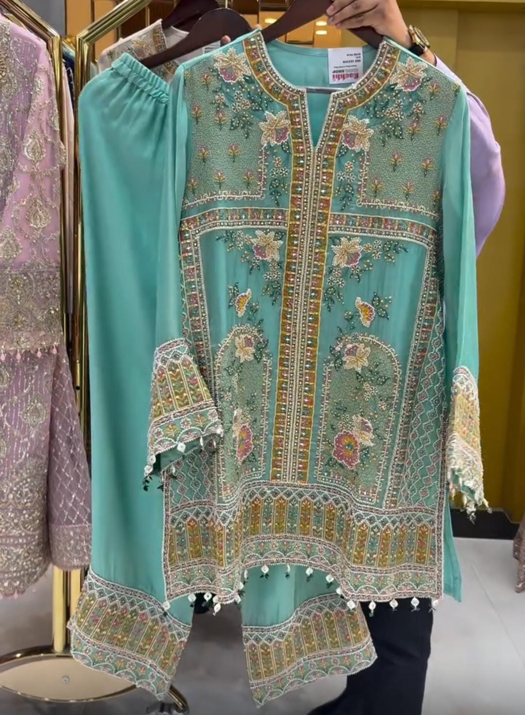 Women’s Embroidered 3-Piece Suit