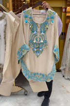 Luxury Heavy Embroidery 3pcs Suit ✨