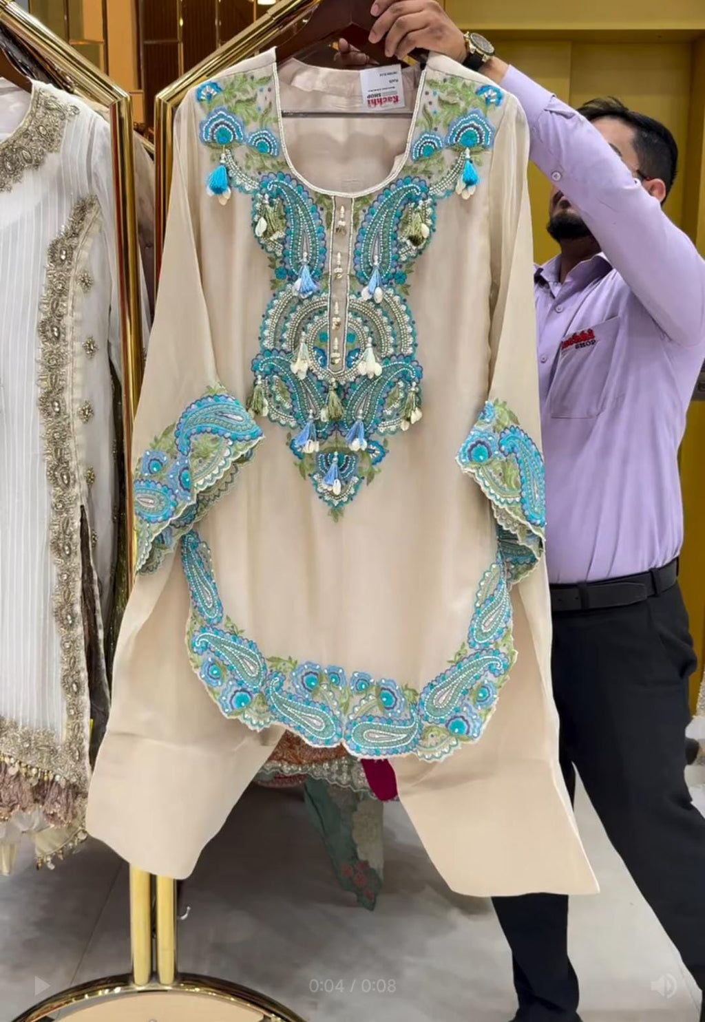 Luxury Heavy Embroidery 3pcs Suit ✨