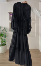 2-Piece Women Frock with Scarf Set ✨