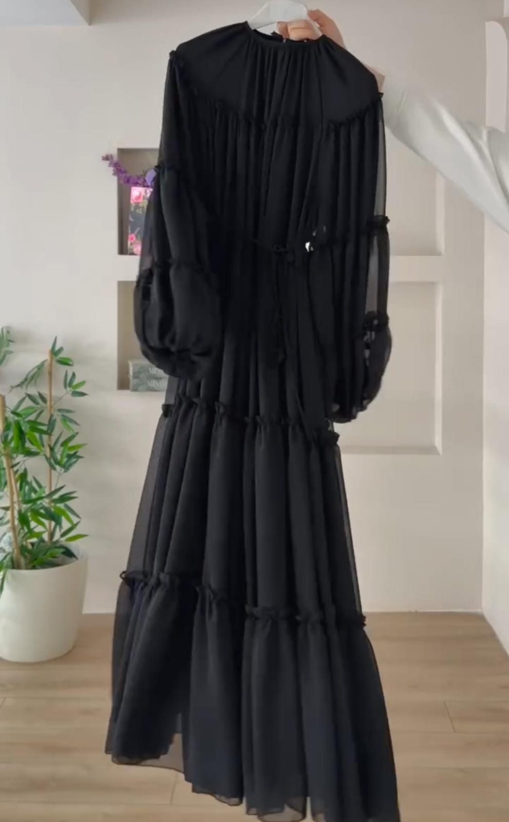 2-Piece Women Frock with Scarf Set ✨