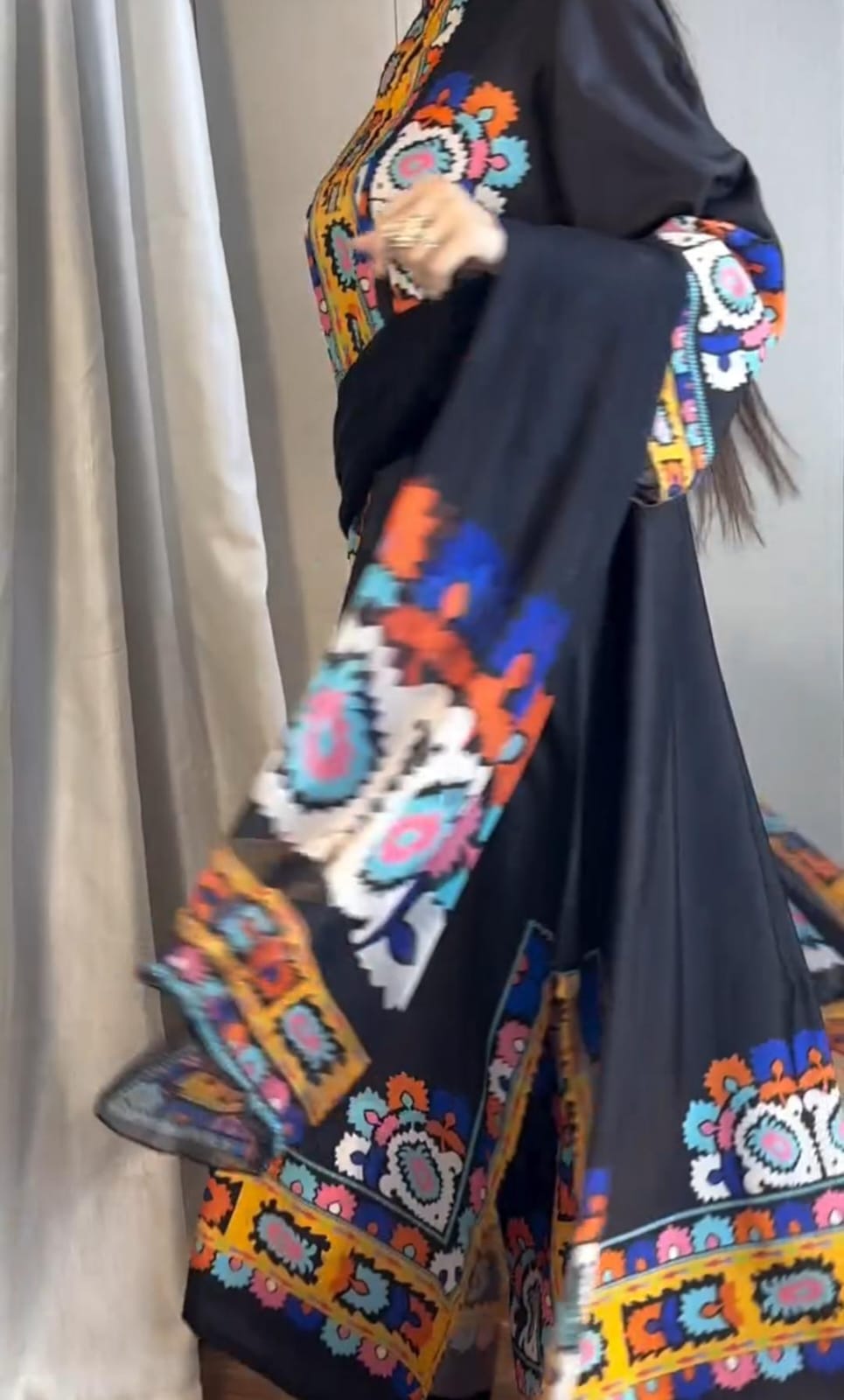 Beautiful Printed 3-Piece Suit for Women ✨