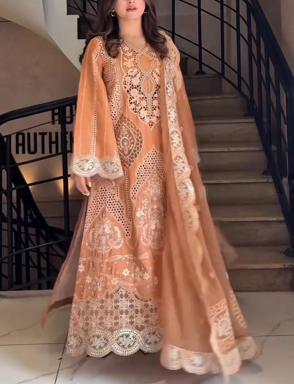 Premium Embroidery 3pcs Suit For Women ✨