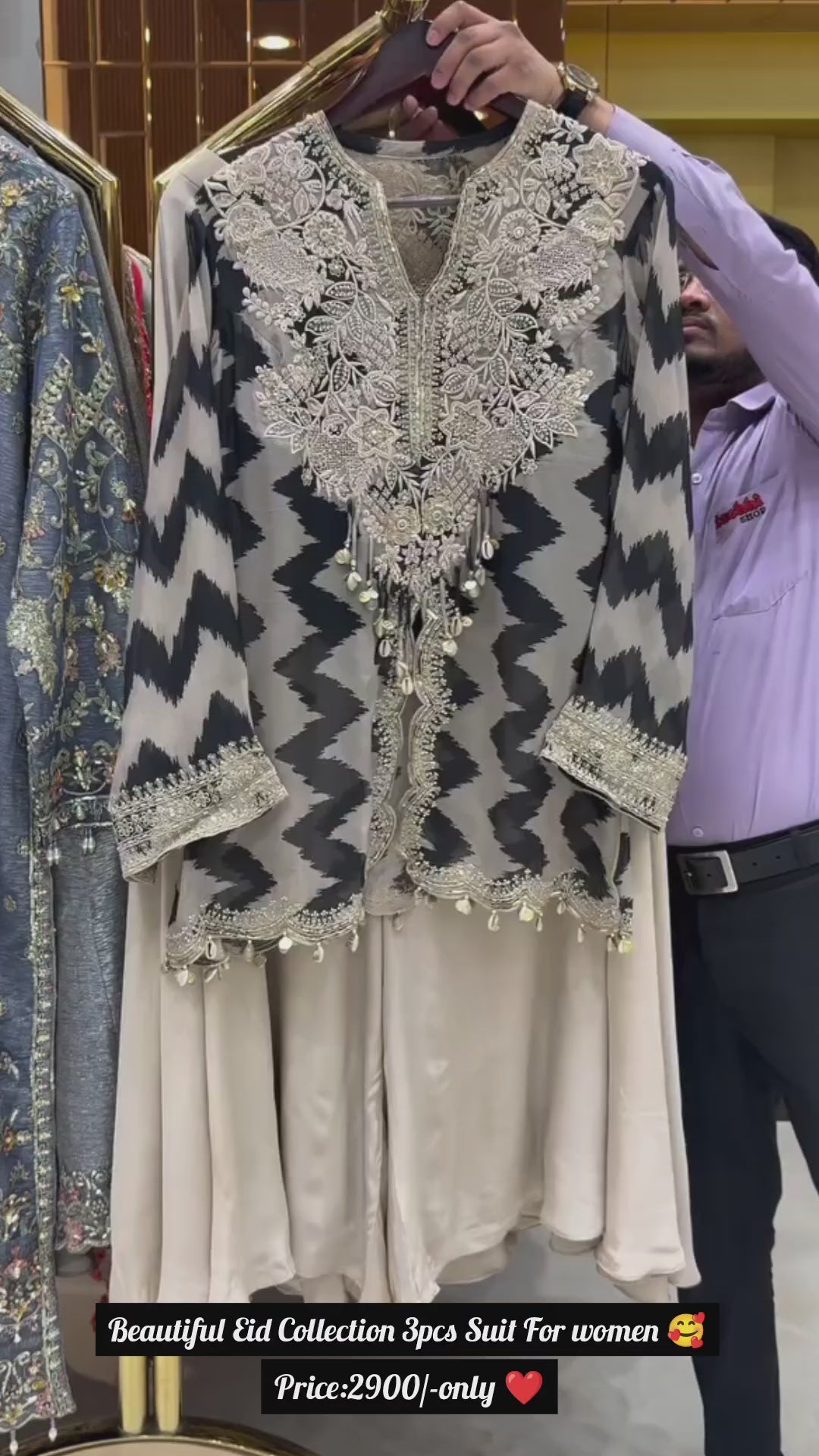 Eid Special Women Embroidery 3PCS Suit ✨🌙