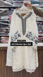 New Collection Embroidery Cut Work 3PCS Suit✨