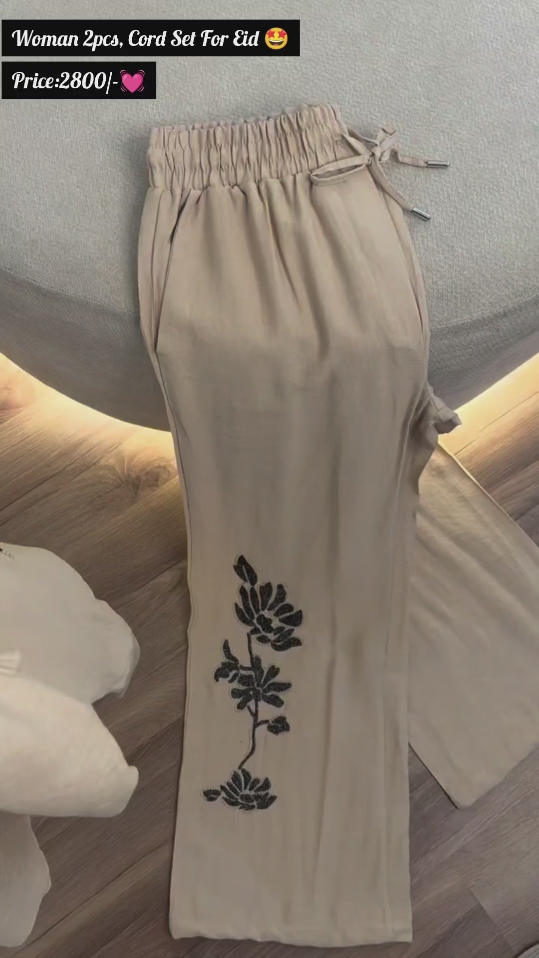 Beautiful Embroidery Co-Ord Set for Women ✨